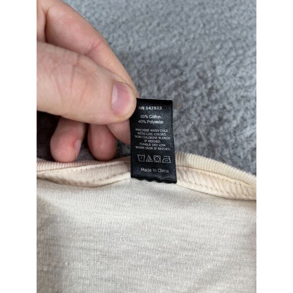 Star Trek Spock Shirt Mens Large White Ivory Mirror Mirror Lootcrate Exclusive - Picture 8 of 11